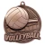 Tempo Series Volleyball Medal - MSK17 — Antique Bronze