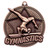 Tempo Series Gymnastics Medal - MSK25 — Antique Bronze