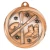 Vortex Series Skiing / Snowboarding Medal - MSL1082 — Antique Bronze