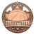 Patriot Series Basketball Medal - MSN503 — Antique Bronze