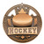 Patriot Series Hockey Medal - MSN510 — Antique Bronze