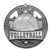 Patriot Series Volleyball Medal - MSN517 — Antique Silver