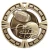 MSP 400 Series Football Medal - MSP406 — 2.5 dia
