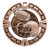 MSP 400 Series Football Medal - MSP406 — Antique Bronze