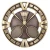 MSP 400 Series Badminton Medal - MSP419 — 2 1/2" Diameter