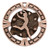 MSP 400 Series Dance Medal - MSP452 — Antique Bronze
