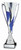 Fire and Ice Series Trophy - TFE796 — Silver / Blue