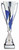 Fire and Ice Series Trophy - TFE797 — Silver / Blue