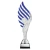Fire and Ice Series Trophy - TFW651 — Silver / Blue