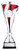 Harmony Series Trophy - TRM495 — Silver / Red