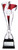 Harmony Series Trophy - TRM496 — Silver / Red