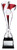 Harmony Series Trophy - TRM497 — Silver / Red