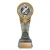 Varsity Track Trophy — 8 inches, Silver finish