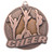 Tempo Series Cheer Medal - MSK19 — Antique Bronze