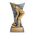 Delta Curling Male Trophy — 7.25 inches