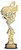 Helix Series Music Trophy — 11 inches, Gold finish.