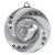 Matrix Series Track Medal - MMI34816 — Antique Silver