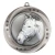 Matrix horse: example Silver insert/Silver medal.