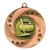 Matrix curling: example Gold insert/Bronze medal.