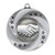 Matrix Series Handshake Medal - MMI34858 — Antique Silver