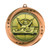 Matrix Series Go Kart Medal - MMI54929 — Antique Bronze