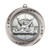 Matrix Series Go Kart Medal - MMI54929 — Antique Silver