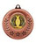 Spectrum Fantasy Football Medal - MMI475073 — Antique Bronze