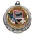 Spectrum Hockey Medal - MMI477075 — Antique Silver