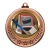 Spectrum Hockey Medal - MMI477075 — Antique Bronze
