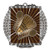 Lynx Sport Medals Badminton Medal - MML6027 — Antique Silver