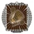 Lynx Sport Medals Badminton Medal - MML6027 — Antique Silver