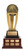 Titan Series Basketball Trophy on Annual Base — 16 inches