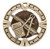Varsity Series Math Medal — 2.5 inches diameter