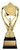 Reflex Series Insert Holder Trophy — Gold finish.