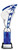 Energy Series Star Insert Holder Trophy — Silver / Blue paired colour.