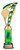 Energy Series Star Insert Holder Trophy — Gold / Green paired colour.