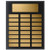 Perpetual Plaque - Black Oak / Gold — 12" x 15"