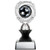 Solar Twister Series Silver Soccer Trophy — 7.5 inches