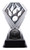 Diamond Series 5 Pin Bowling Trophy — 5 inches