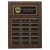 Cherry Finish Perpetual Plaque — 11 3/4" x 15 3/4"