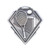 Diamond Series Tennis Medal — Silver