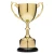 Nickel-Plated Cup on Round Base with Plinth Band