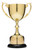 Nickel-Plated Cup on Round Base with Plinth Band
