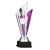 Festival Series Silver Insert Holder Trophy — Purple