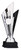 Festival Series Silver Insert Holder Trophy — Black