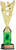 Victory Series Soccer Trophy - Green Column — 11.5 inches
