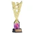 Soccer Trophy — 10.5 inches, Purple