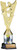 Soccer Trophy — 10.5 inches, Silver