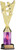 Soccer Trophy — 11.5 inches, Purple