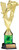 Hockey Trophy — 10.5 inches, Green